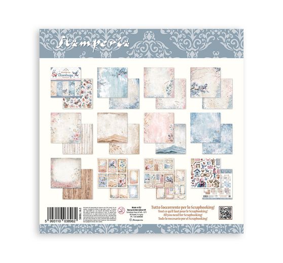 Scrapbook block "Dewdrops"
