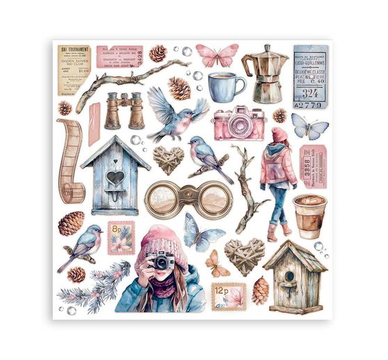 Scrapbook block "Dewdrops"