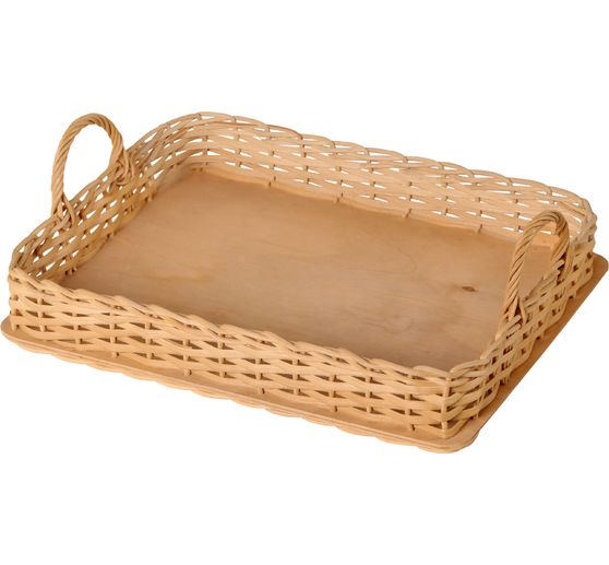 Kit créatif VBS « Plateau en rotin »