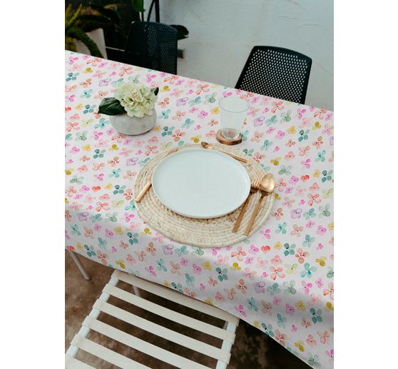 Tissu coton au mètre « Fiesta », enduction acrylique