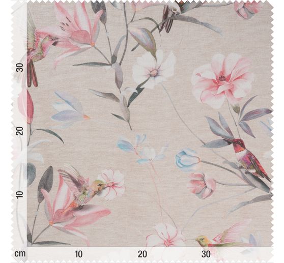 Tissu coton au mètre « Colibri »