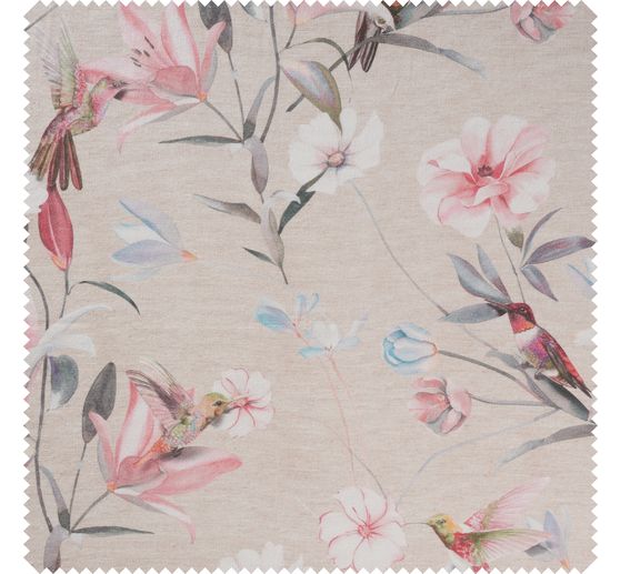 Tissu coton au mètre « Colibri »