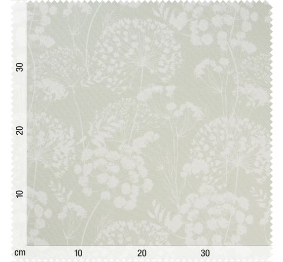 Tissu coton au mètre « Fleur de pissenlit »
