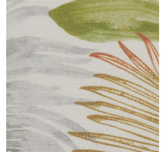 Tissu coton au mètre « Palmiers », enduction acrylique