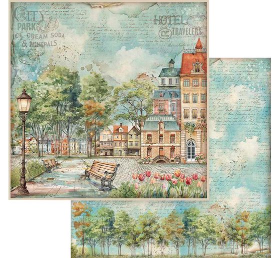 Bloc de scrapbooking "Art of Travelling"