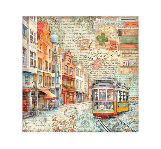 Assortiments de tissus "Art of Traveling"