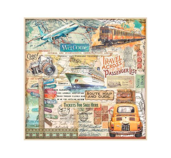 Fabric package "Art of Travelling"