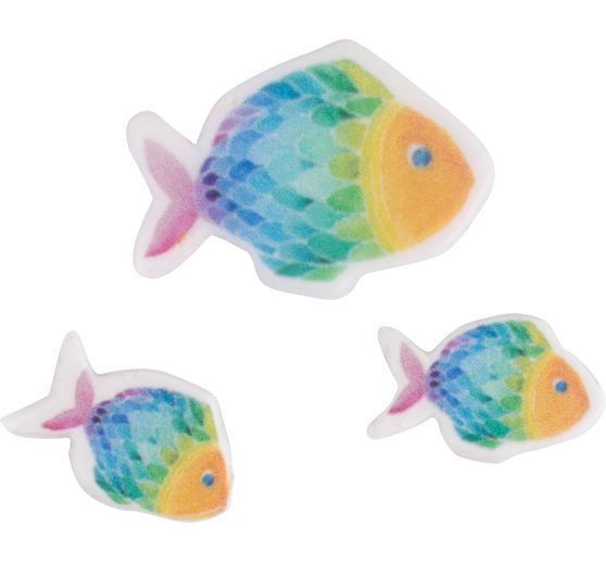Motif en cire « Poissons arc-en-ciel »