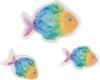 Motif en cire « Poissons arc-en-ciel »