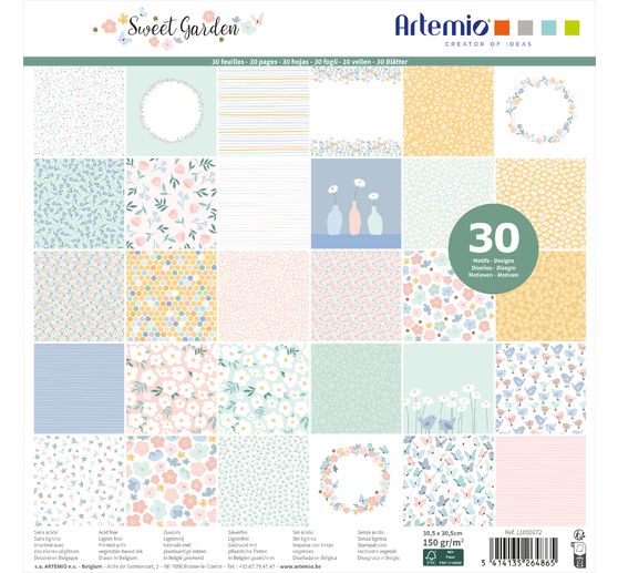 Bloc de scrapbooking "Sweet Garden"