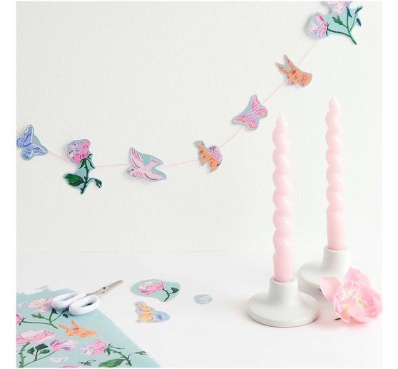 Bloc de papier de bricolage "La Vie En Rose"