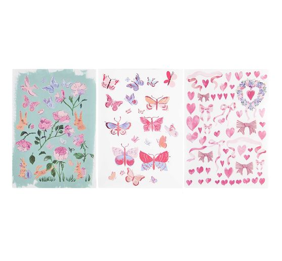 Bloc de papier de bricolage "La Vie En Rose"