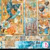 Scrapbook paper "Esprit de Voyage"