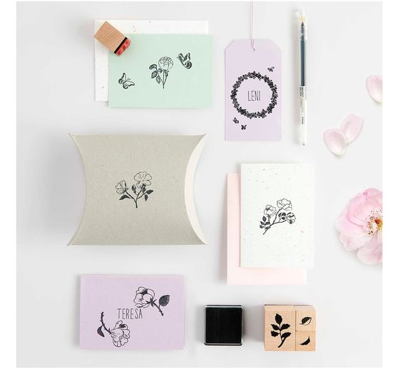Set de tampons XL "La Vie En Rose"
