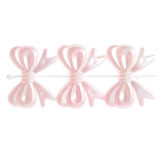 itoshii assortiments de perles "nœuds", rose perle