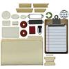 Gabarit d'estampe Sizzix Thinlits « Vault Noteworthy by Tim Holtz »