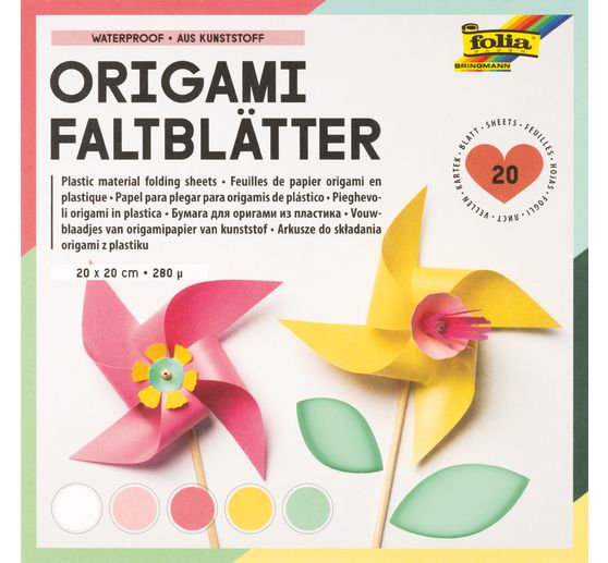 Feuilles de papier Origami Outdoor