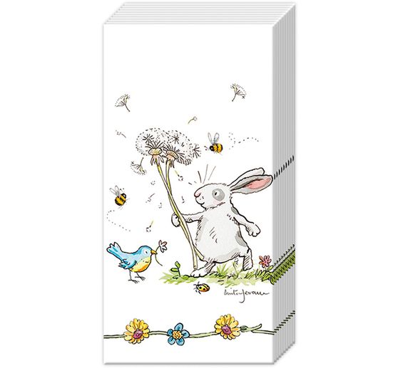 Mouchoirs en papier « Cadeau de fleurs »