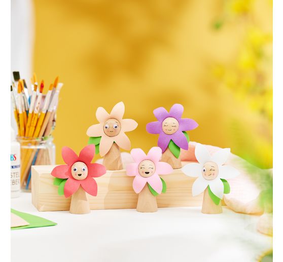 Kit créatif VBS « Petites fleurs de printemps »