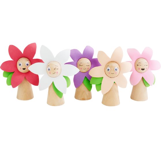 Kit créatif VBS « Petites fleurs de printemps »