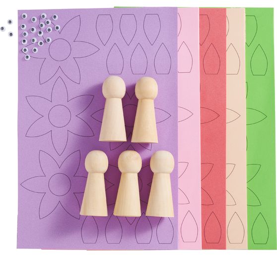 Kit créatif VBS « Petites fleurs de printemps »