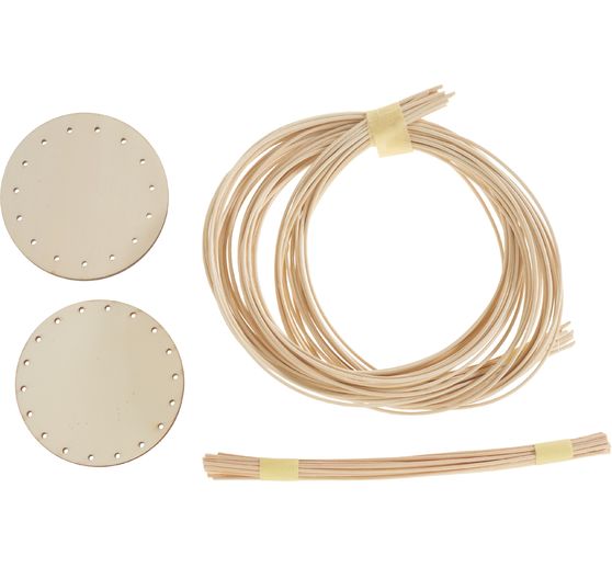 Kit créatif VBS « Boîte ronde en rotin »
