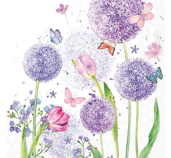 Serviette « Flower Beauty »