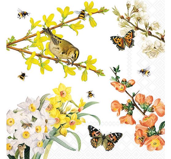 Serviette « Lovely Springtime »