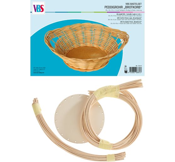 Kit créatif VBS « Corbeille à pain en rotin »
