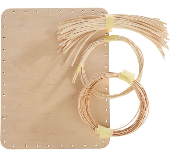 Kit créatif VBS « Plateau en rotin »