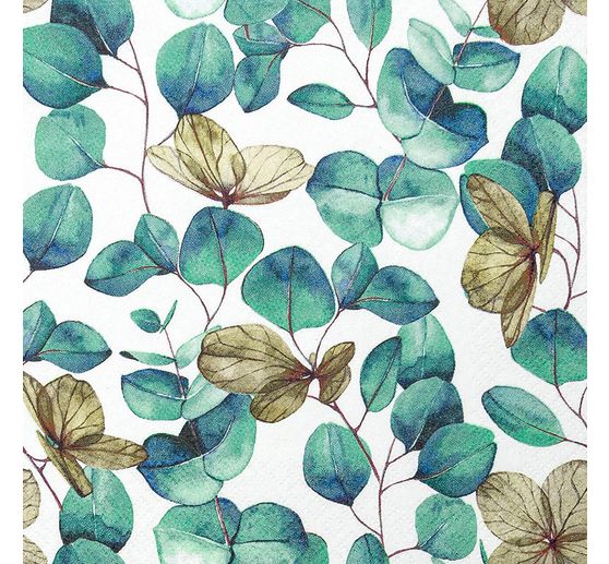 Serviette « Feuilles d'eucalyptus »