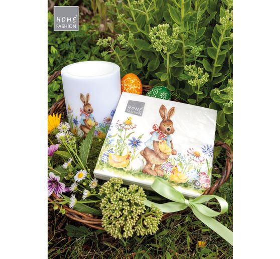 Serviette « Max le lapin de Pâques »