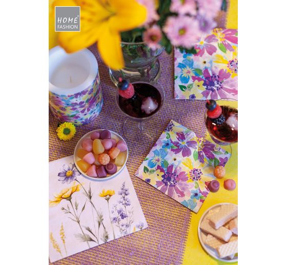 Serviettes « Diversité florale »