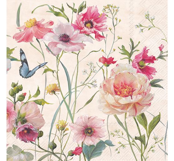 Serviette « Fleurs sauvages »