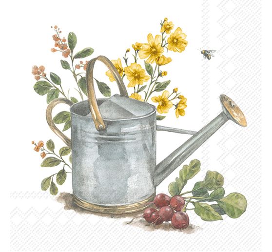 Napkins "Garden watering can"