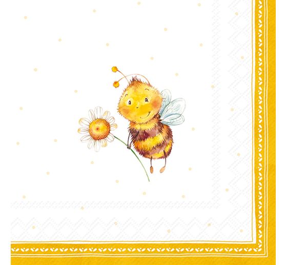 Serviettes « Mr. & Mrs. Bee »