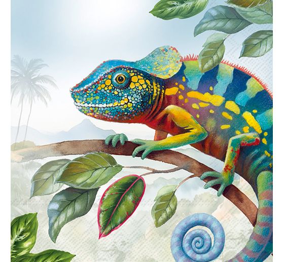 Serviette « Caméléon »