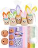 Kit créatif VBS « Lapins en pot en terre cuite »