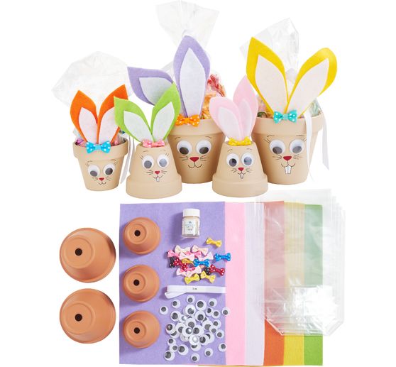 VBS Craft kit "Terracotta pot bunny"