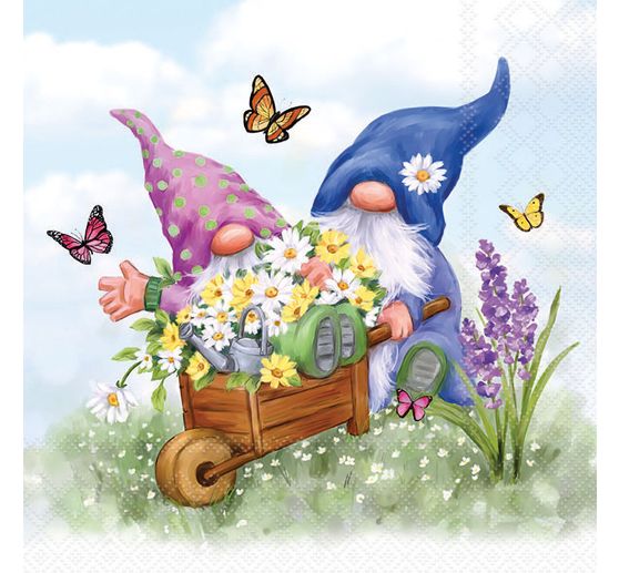 Set de serviettes VBS « Springtime »