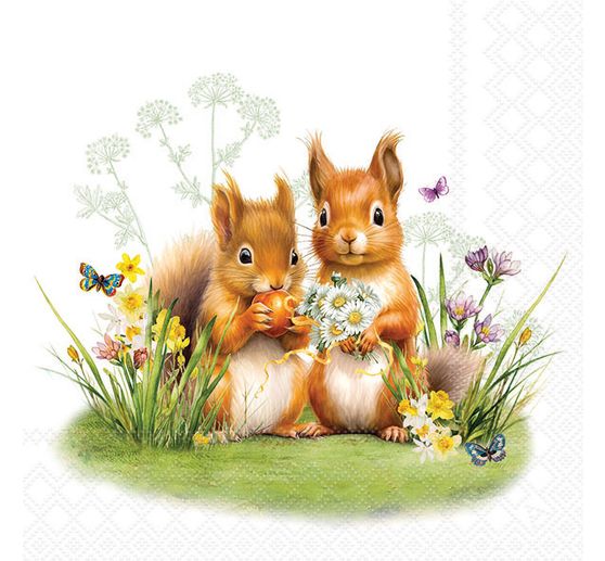 Set de serviettes VBS « Springtime »