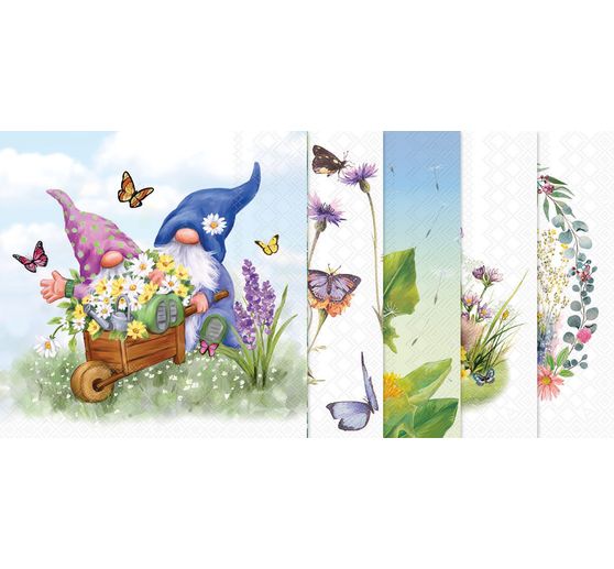 Set de serviettes VBS « Springtime »