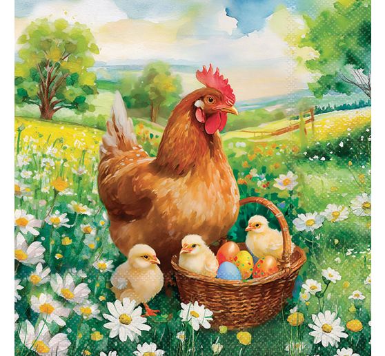 Set de serviettes VBS « Easter time »