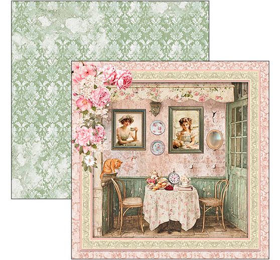 Papier de scrapbooking "Timeless Moments"