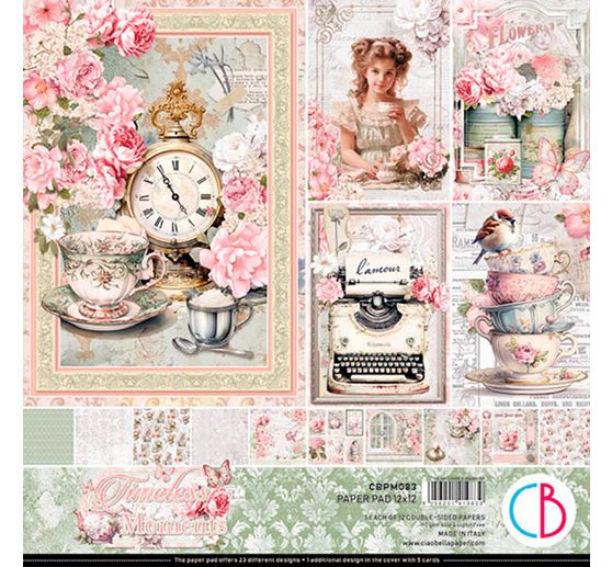 Papier de scrapbooking "Timeless Moments"