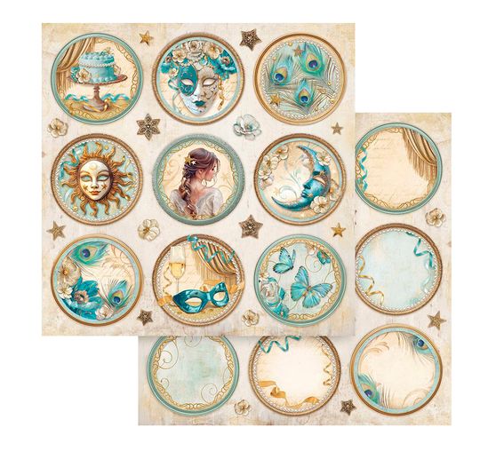 Bloc de scrapbooking "Masquerade"