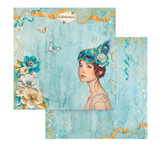 Bloc de scrapbooking "Masquerade"