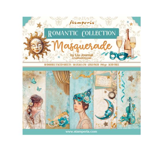 Bloc de scrapbooking "Masquerade"