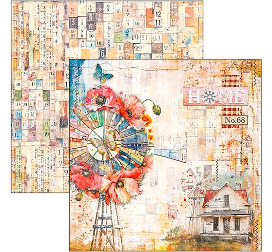 Papier de scrapbooking "Majestic Dream"