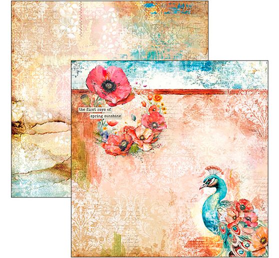 Papier de scrapbooking "Majestic Dream"
